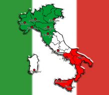 Фреска Флаг Италии