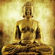 Фотообои Золотой Будда