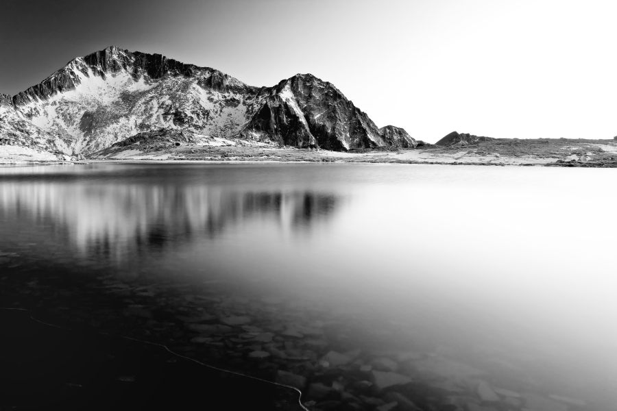 Фреска Горы, озеро